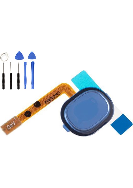 Samsung A30 A305 Uyumlu Home Tuş Bordu Tamir Seti Hediye !!! White