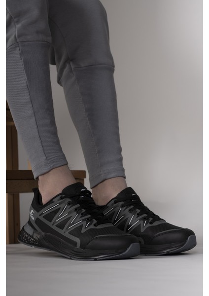 Siyah Füme Erkek Sneaker 0012301