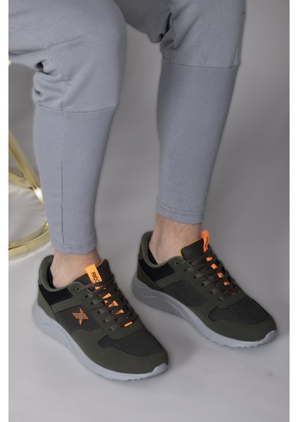 Haki Turuncu Unisex Sneaker 00124039