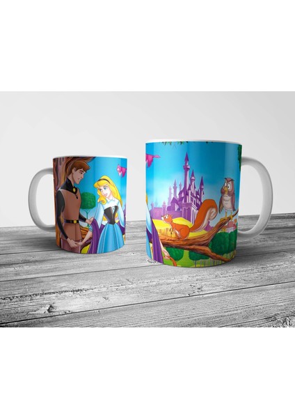 Uyuyan Güzel Aurora - Sleeping Beauty Kupa Bardak Model 2 fiyatları
