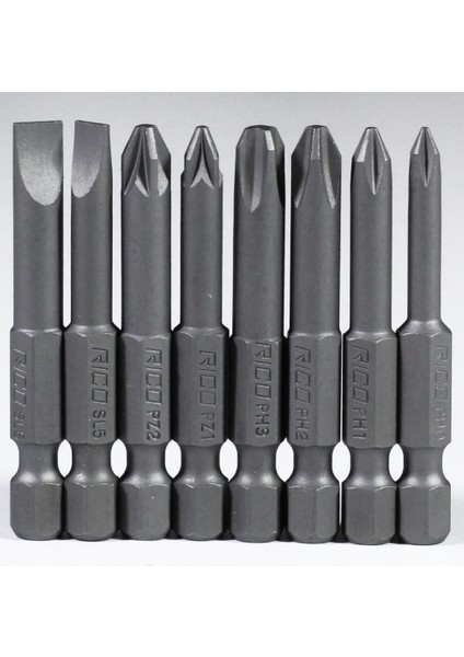 8 Parça Düz-Yıldız Bits Uç Seti 50 mm fiyatları