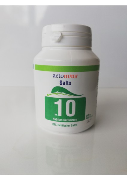 Dr.schüssler Tuzları Nr.10 Natrium Sulphuricum 400 Tablet