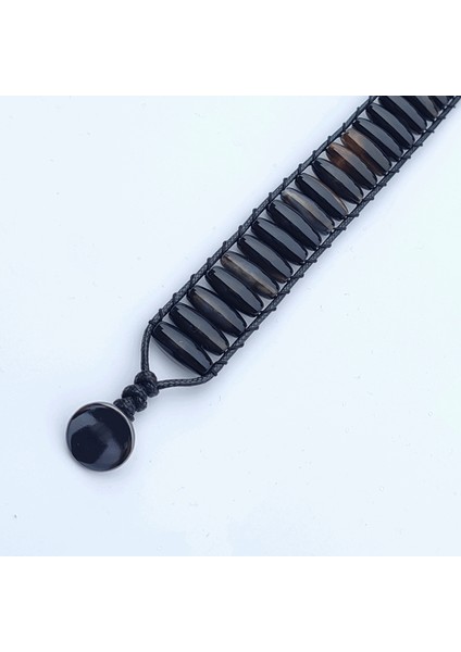 Akik Taşı Arpa Kesim Bileklik fırsatları