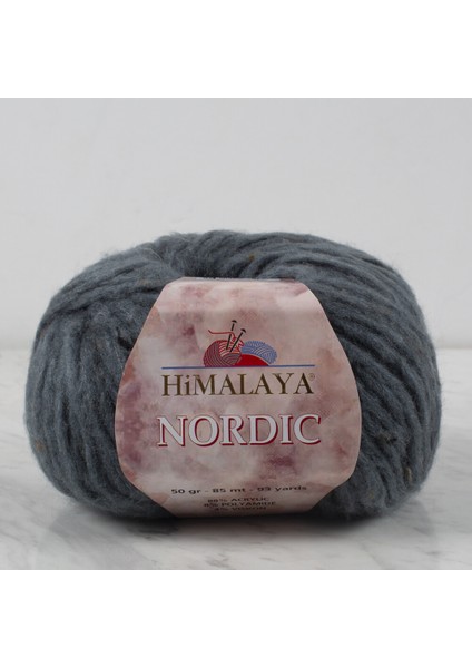 Nordic Benekli Havacı Mavi El Örgü Ipi -76810