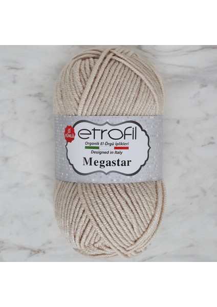 Megastar Taş Rengi El Örgü Ipi - 77011