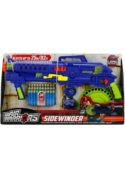Air Warriors Sidewinder Tabanca - Mavi fırsatları