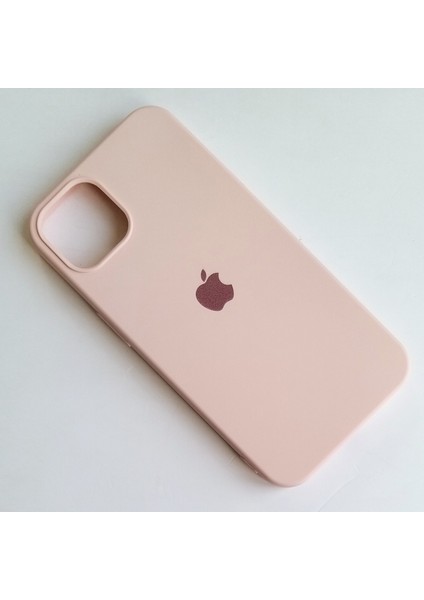 Apple iPhone 13 Uyumlu Lansman Içi Kadife Silikon Kılıf