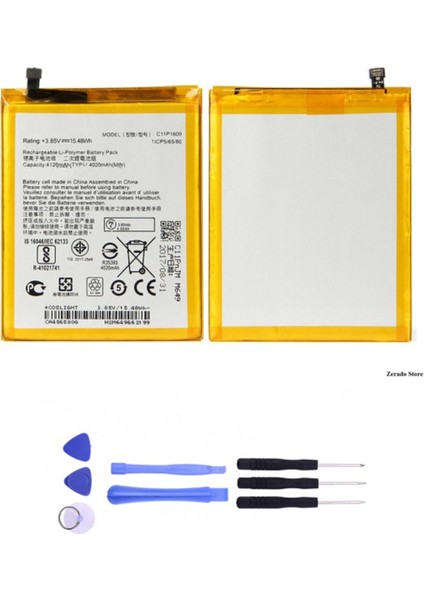 Asus Zenfone 3 Max 5.5 (ZC553KL) Batarya Pil Tamir Seti Hediyeli !!!