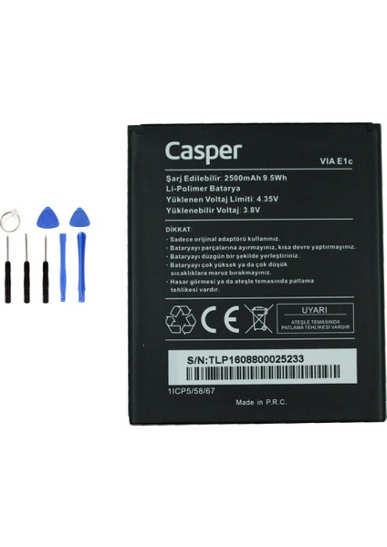 Casper F3 Batarya Pil Tamir Seti Hediyeli !!!