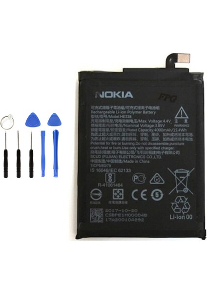 Nokıa 5.1 Batarya Pil Tamir Seti Hediyeli !!!