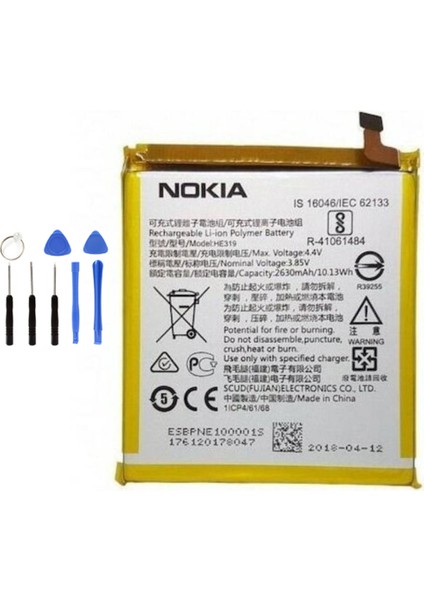 Nokıa 7.2 Batarya Pil Tamir Seti Hediyeli !!!