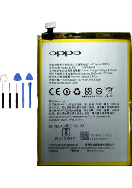 Oppo F17 Pro Batarya Pil Tamir Seti Hediyeli !!!