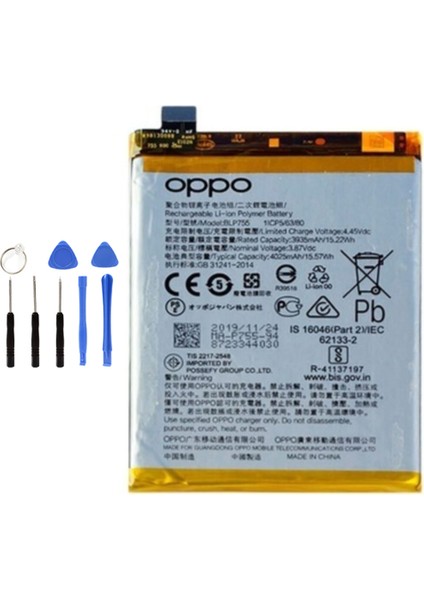 Oppo Reno 3 Pro 5g Batarya Pil Tamir Seti Hediyeli !!!