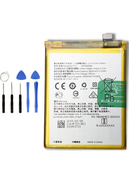 Oppo Reno 5 Pro 5g Batarya Pil Tamir Seti Hediyeli !!!