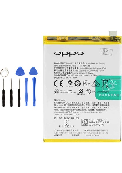 Oppo Reno Z Batarya Pil Tamir Seti Hediyeli !!!