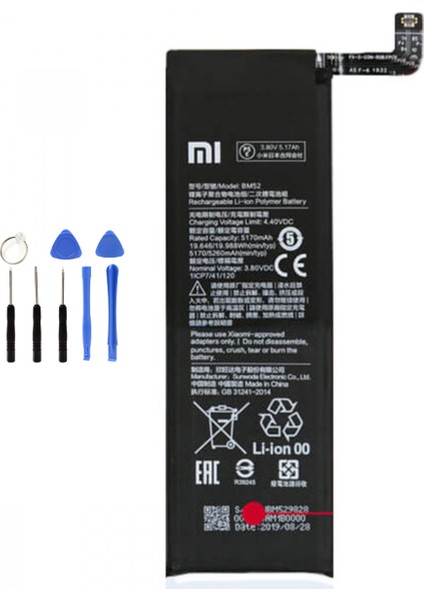 Xiaomi Mı 10T 5g Batarya Pil Tamir Seti Hediyeli !!!
