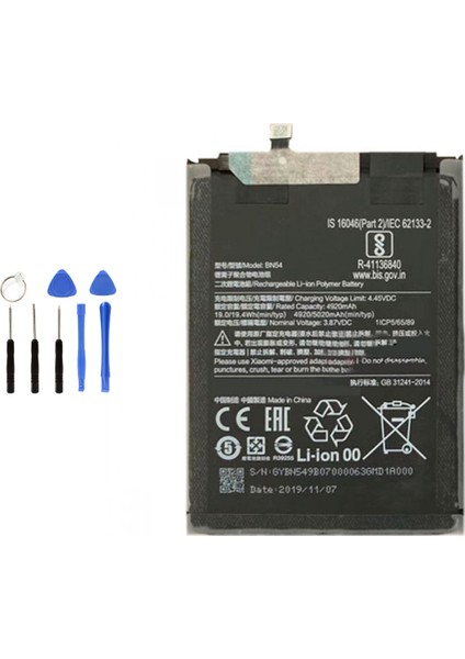 Xiaomi Redmı 9i Batarya Pil Tamir Seti Hediyeli !!!