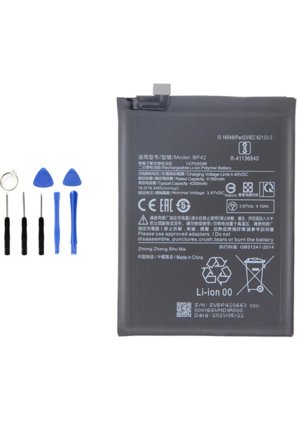 Xiaomi Redmı K40 Pro Batarya Pil Tamir Seti Hediyeli !!!