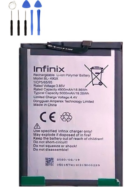 Infinix Hot 8 4g Batarya Pil Tamir Seti Hediyeli !!!