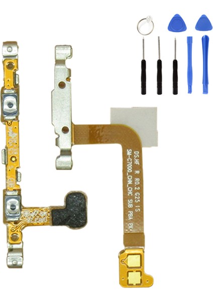 Samsung C5 C500 Uyumlu Power Güç Flex Tamir Seti Hediye !!!