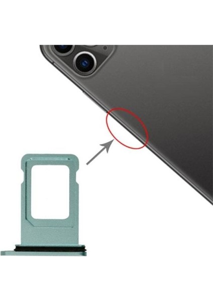 IPhone 12 Uyumlu Sim Kapağı Tepsisi Green