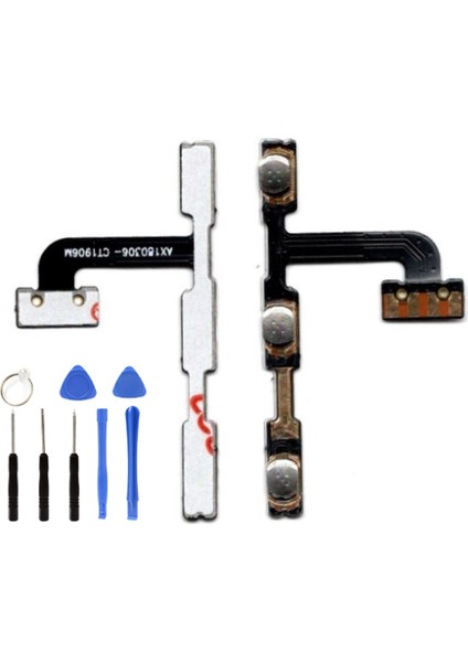 Xiaomi Redmi Note 5 Note 5 Pro Uyumlu Power Volume Flex Tamir Seti Hediye !!!