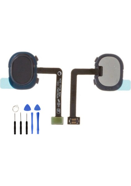 Samsung M30 M305 Uyumlu Home Tuş Bordu Tamir Seti Hediye !!! Blue