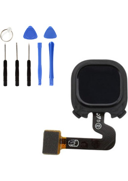 Samsung A9 A920 Uyumlu Home Tuş Bordu Tamir Seti Hediye !!! Black