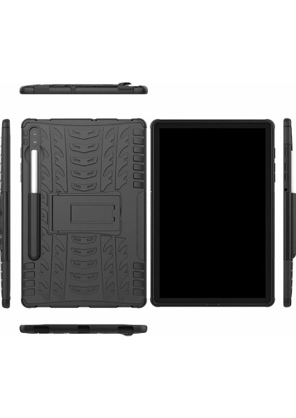 Samsung Galaxy T860 Standlı Tank Tablet Kılıfı Özel Zırh