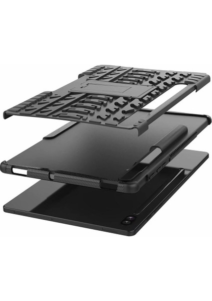 Samsung Galaxy T860 Standlı Tank Tablet Kılıfı Özel Zırh