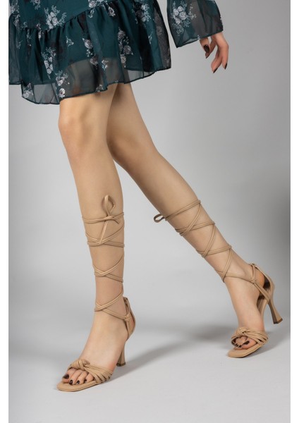 Nude Cilt Kadın Topuklu Ayakkabı 0012364 modelleri