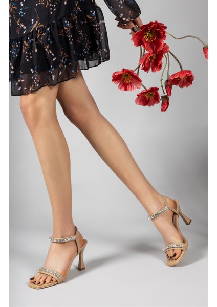 Nude Cilt Kadın Topuklu Ayakkabı 0012365 fiyatları