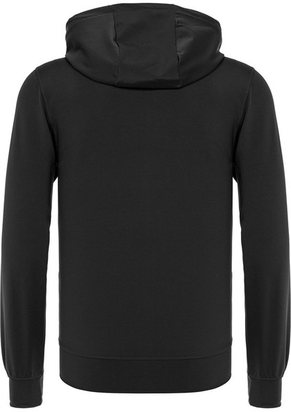 M2Shock 10010 Shock Kapüşonlu Normal Kalıp Baskılı Siyah Erkek Sweatshirt