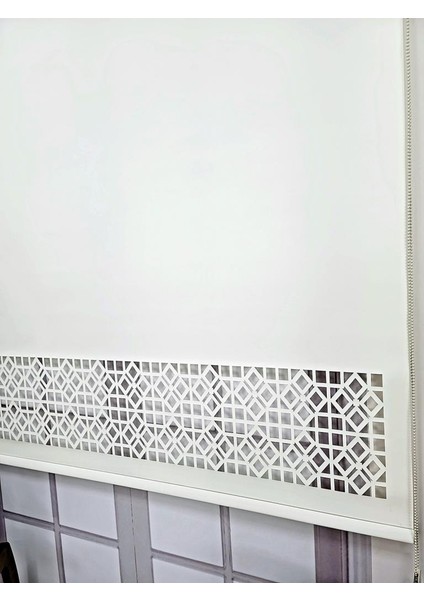 Stor Perde Desenli Lazer Kesim Kalın Kumaşlı ML104 indirimleri