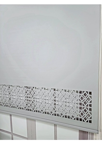 Stor Perde Desenli Lazer Kesim Kalın Kumaşlı ML104 modelleri