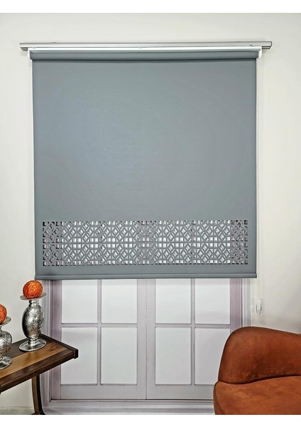 Stor Perde Desenli Lazer Kesim Kalın Kumaşlı ML104 fiyatları