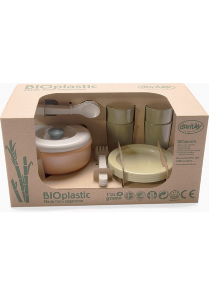 Bioplastik Yemek Takımı 4 Kişilik 2 Yaş+