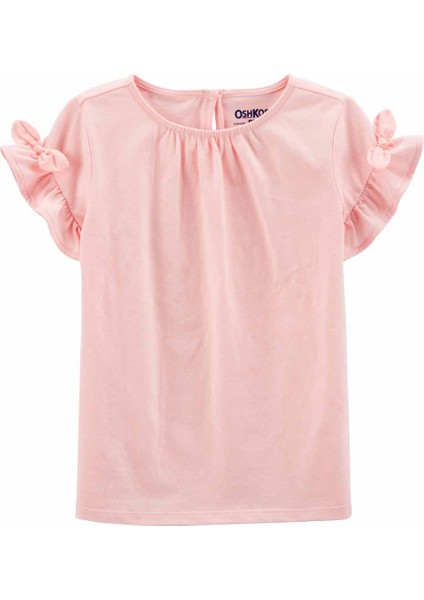 Küçük Kız Çocuk Tshirt Pembe