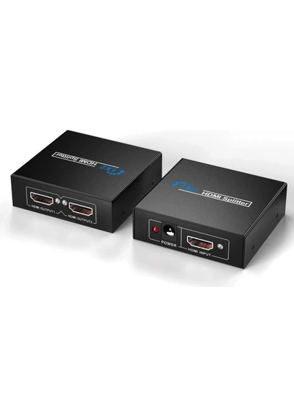 2 Port HDMI Çoğaltıcı HDMI Splitter 1 Giriş 2 Çıkış HDMI Çoklayıcı 2 Ekran Full Ultra Hd 1080P