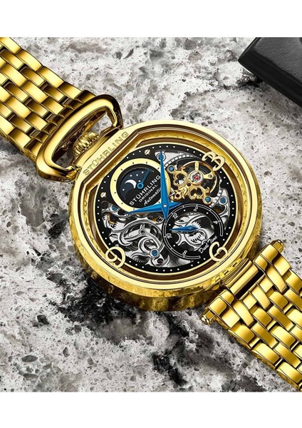 889B.02 Stührling 46MM Otomatik Erkek Kol Saati fırsatları