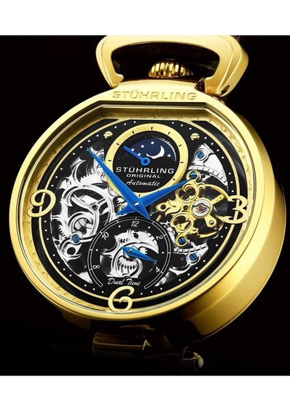 889B.02 Stührling 46MM Otomatik Erkek Kol Saati indirimleri