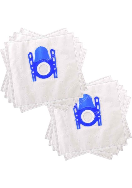 Siemens Uyumlu Vs 07G 2000 Elektrikli Süpürge Toz Torbası 10 Adet