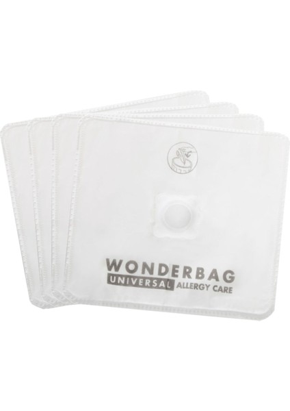 Rowenta Uyumlu Wonderbag Süpürge Toz Torbası 8 Adet (A+ Kalite)