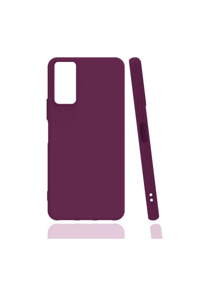 Galaxy A03S Kılıf Mat Renk Soft Lüks Silikon Kapak
