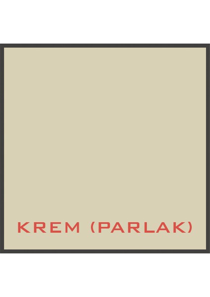 Paris Suntalam Kitaplık ( 32 x 167 cm ) Krem ( Parlak )