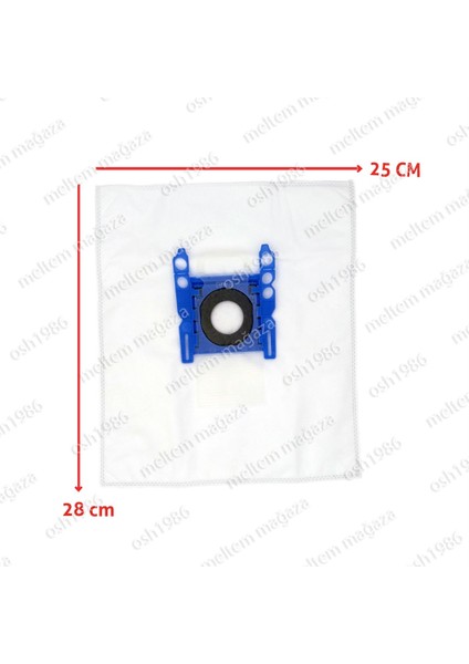 Siemens Uyumlu Vs 06GP 1266 Elektrikli Süpürge Kutulu Toz Torbası