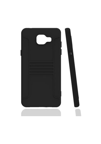 Galaxy A7 2016 Kılıf Mat Renk Soft Lüks Silikon Kapak
