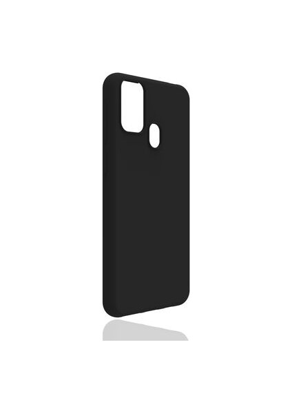 Galaxy A21S Kılıf Mat Renk Soft Lüks Silikon Kapak
