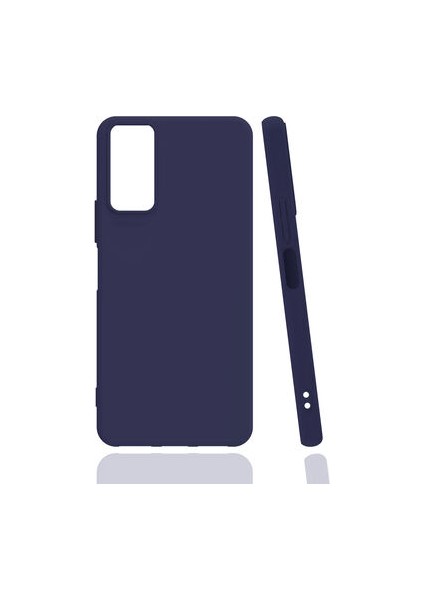 Galaxy A03S Kılıf Mat Renk Soft Lüks Silikon Kapak