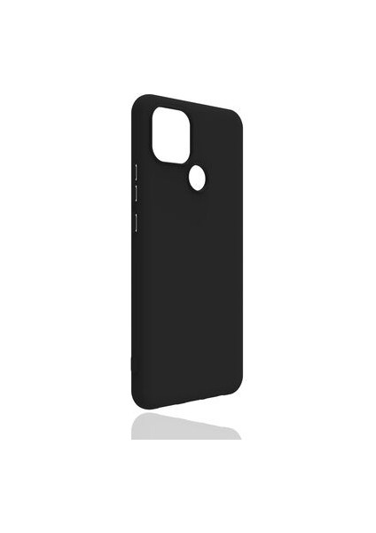 Oppo A15 Kılıf Mat Renk Soft Lüks Silikon Kapak